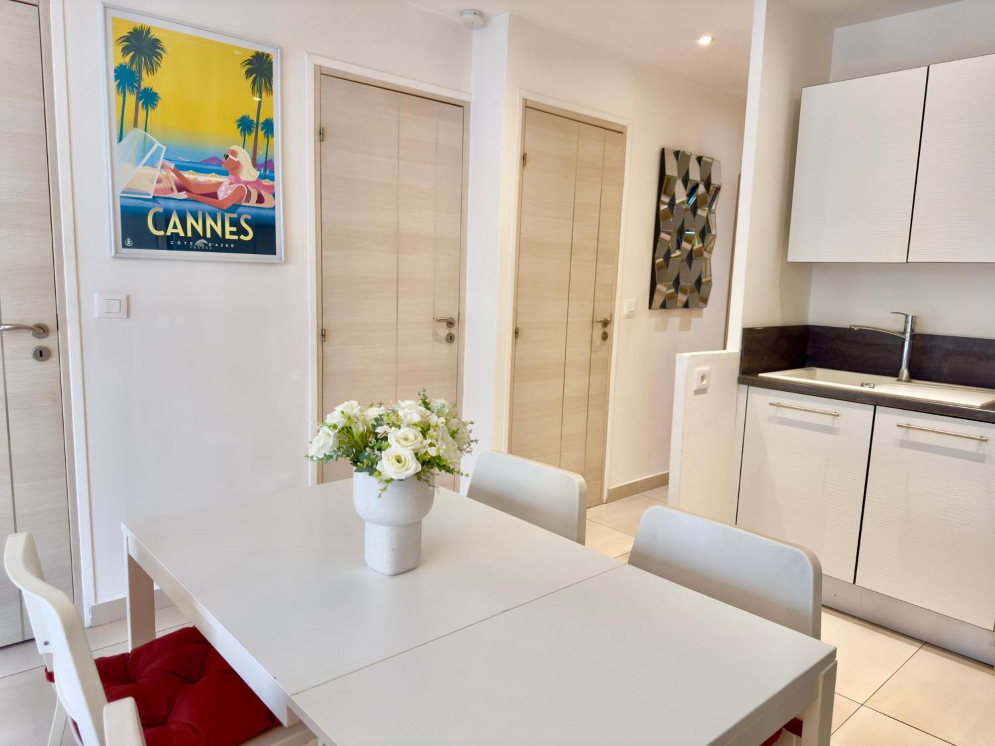Superbe Appartement Avec Terrasse 1Mn Des Plages De La Croisette קאן מראה חיצוני תמונה