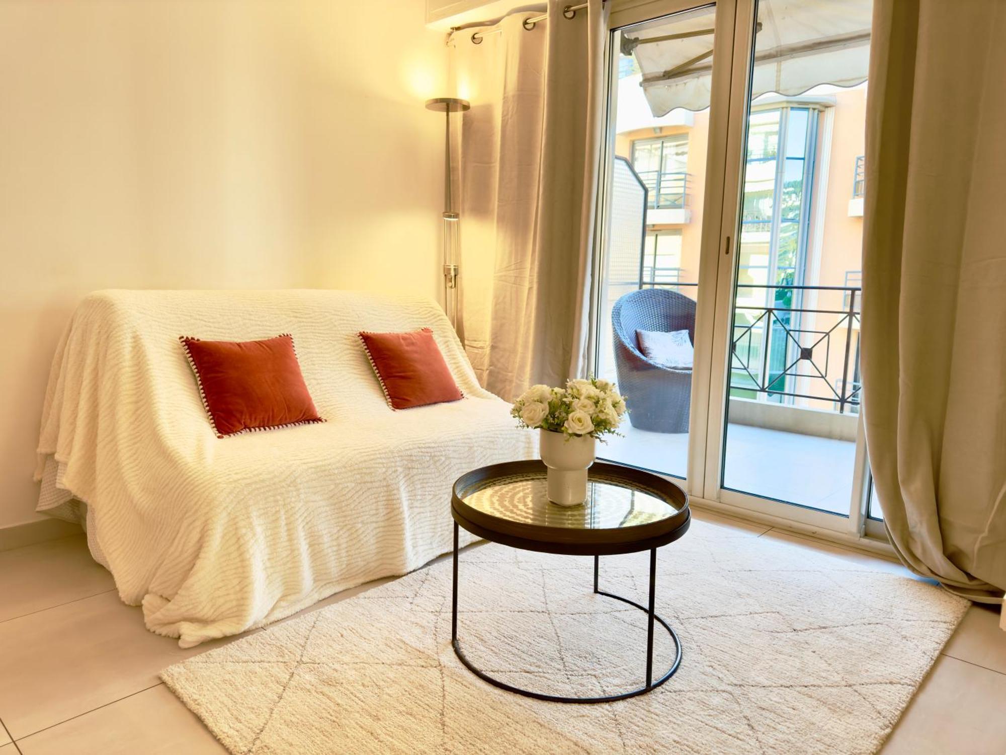 Superbe Appartement Avec Terrasse 1Mn Des Plages De La Croisette קאן מראה חיצוני תמונה